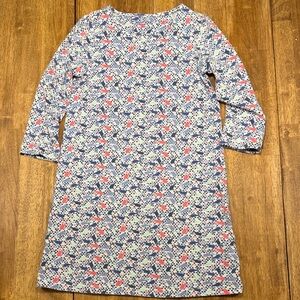 Vineyard Vines Blue and Pink Patterned Kids Casual Dress